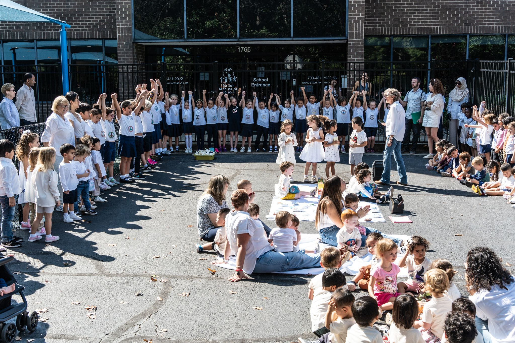 Reston Montessori school Peace Day celebration image 7