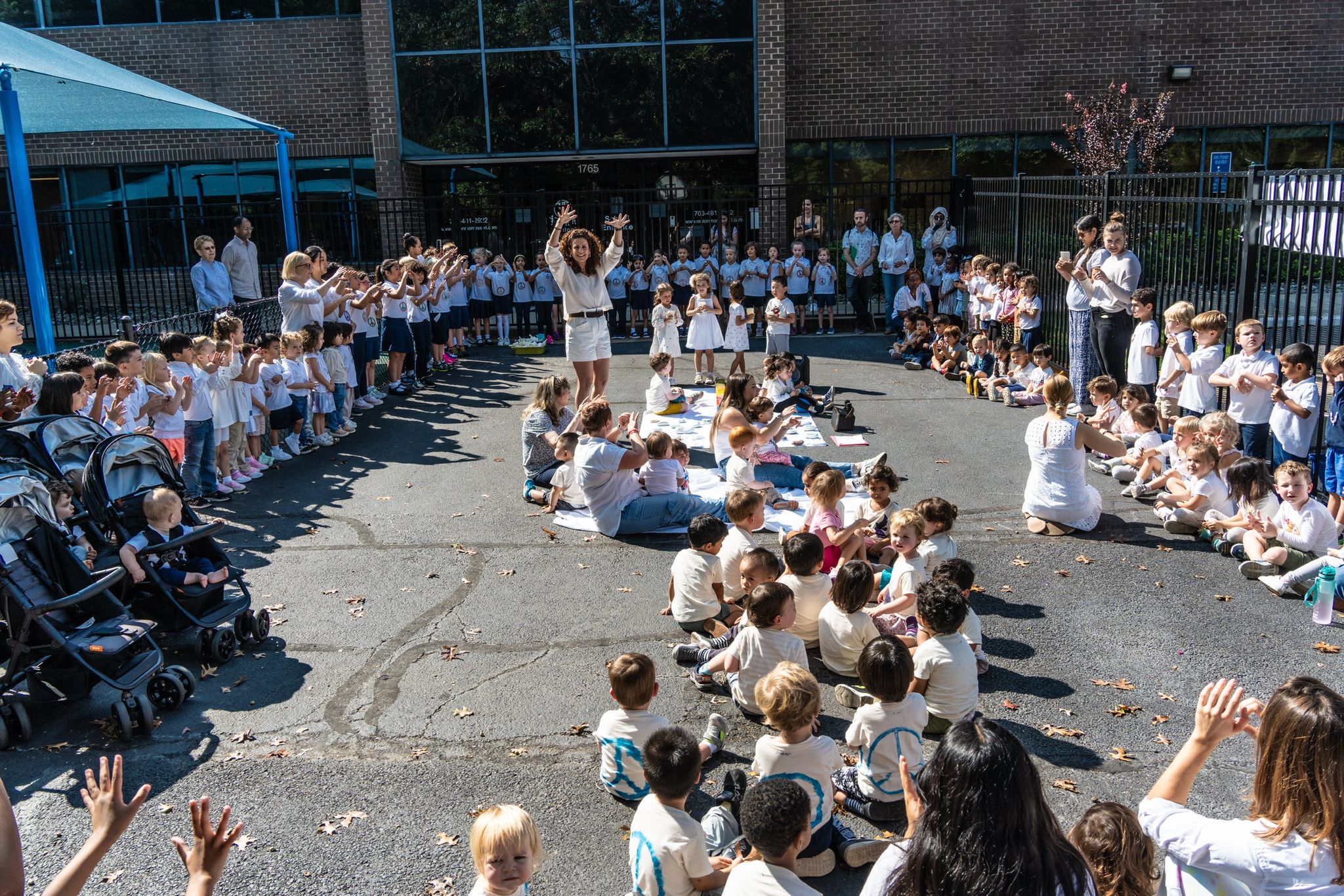 Reston Montessori school Peace Day celebration image 6