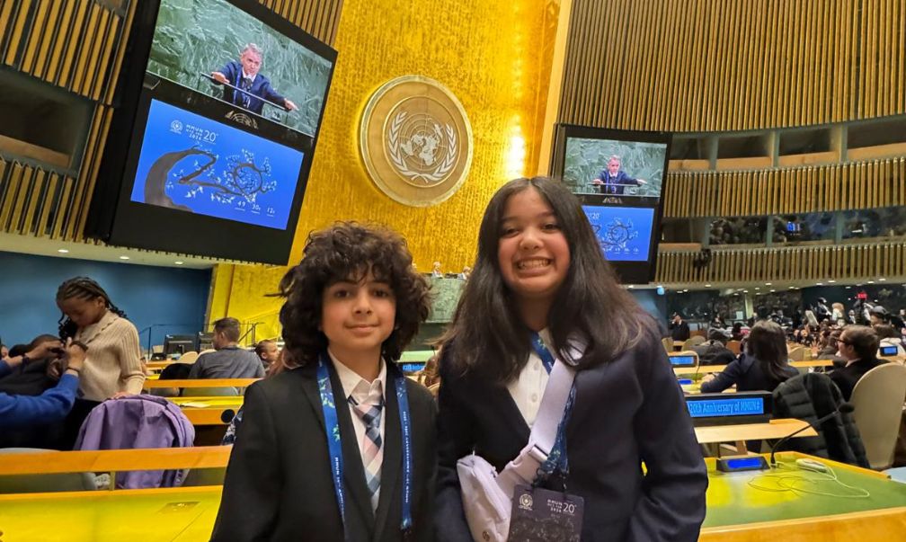 Reston Montessori Middle School MMUN participation image