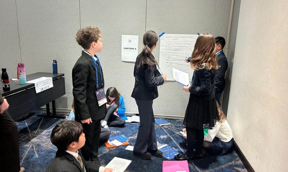 Reston Montessori Middle School -participation in partner montessori schools events image