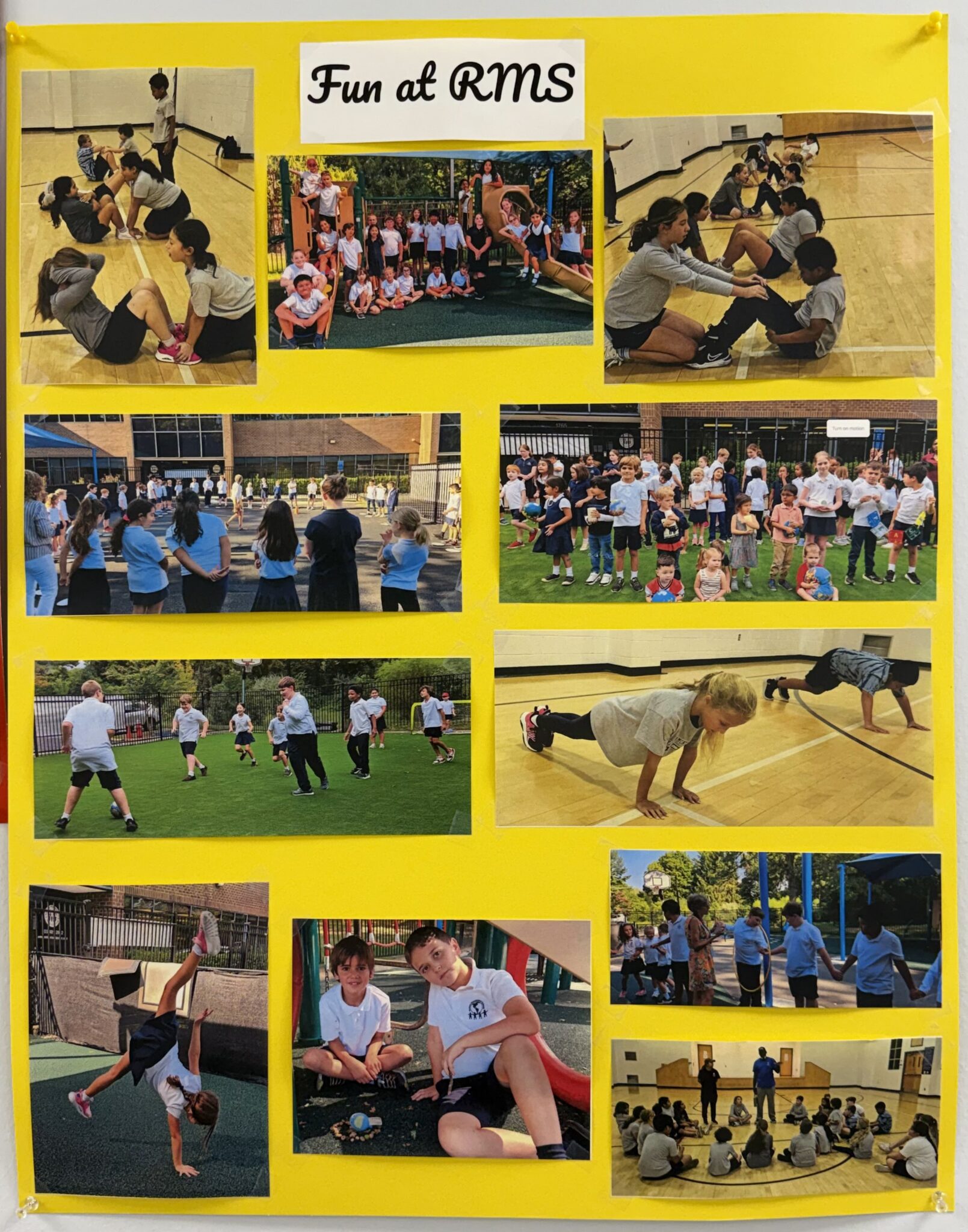 Fun, Fitness & Friendship at RMS